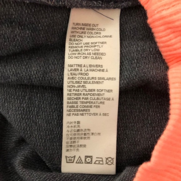 Happy Camper Charcoal workout Tee Free People NWT - Picture 7 of 8